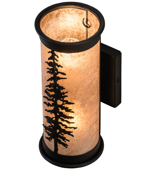 5" Wide Tall Pines Wall Sconce