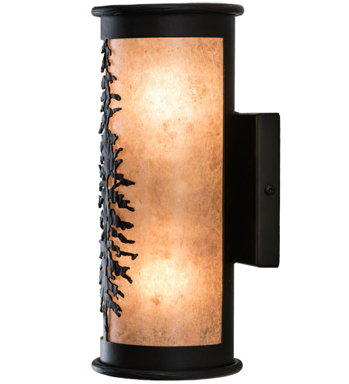 5" Wide Tall Pines Wall Sconce