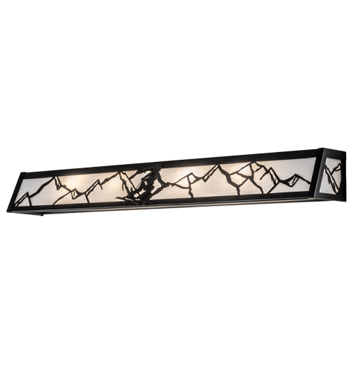 37"W Alpine Vanity Light