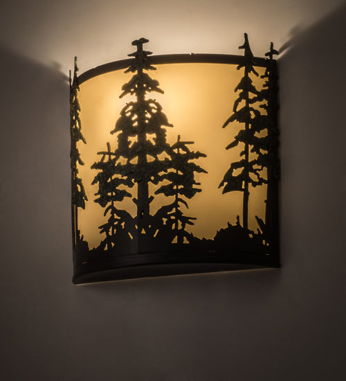 12"W Tall Pines Wall Sconce