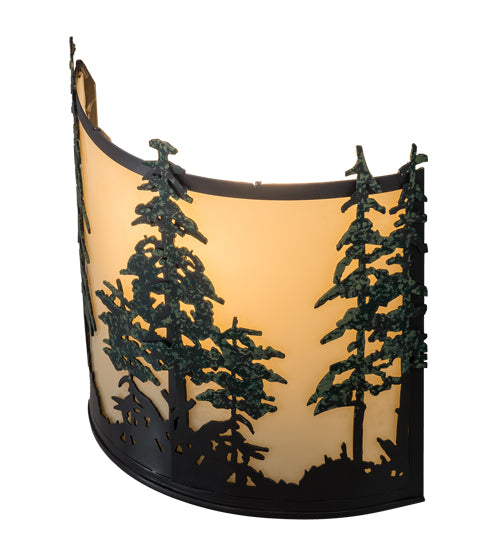 12"W Tall Pines Wall Sconce