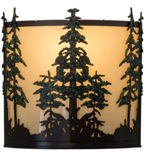 12"W Tall Pines Wall Sconce