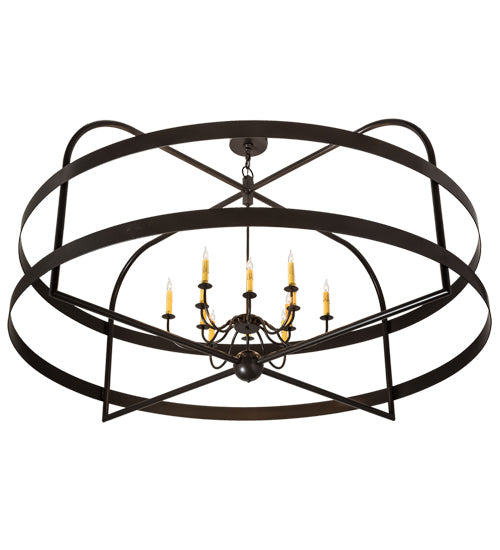 68"W Aldari 12 Lt Chandelier