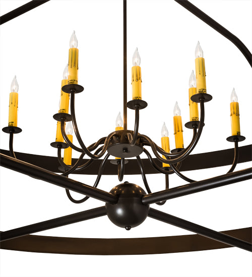 68"W Aldari 12 Lt Chandelier