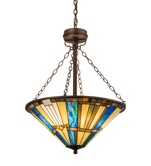 25" Wide Beachfront Inverted Pendant