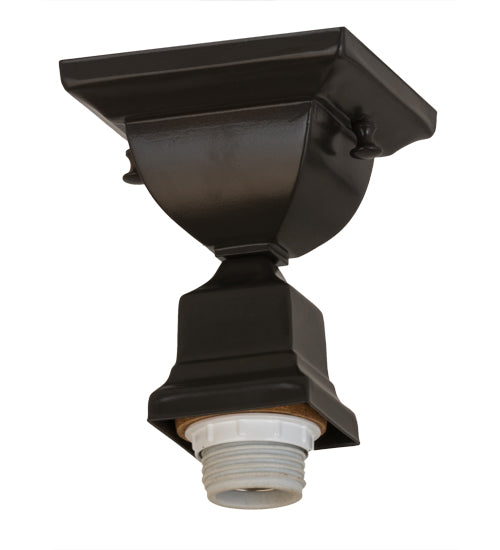 5"Sq Timeless Bronze Flushmount Hardware