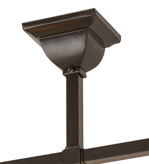 15"L Timeless Bronze 2 Lt Semi-Flushmount Hardware