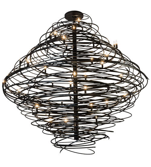 79" Wide Cyclone 36 Light Chandelier