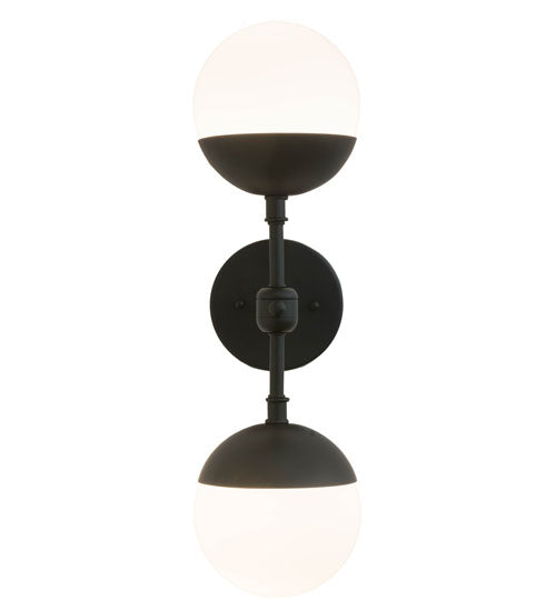 6" Wide Bola Deux Wall Sconce