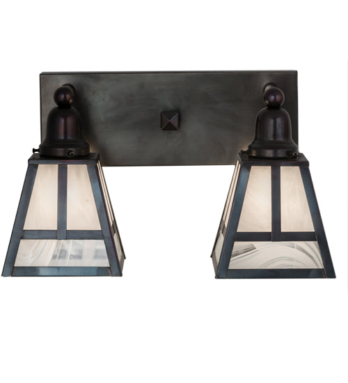 17"W "T" Mission 2 Lt Vanity Light