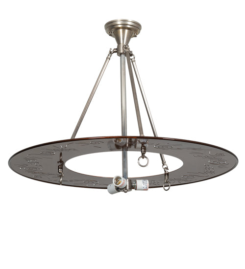 31" Wide Inverted Pendant Hardware