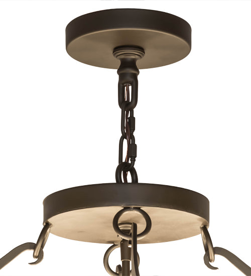 42"W Carousel Inverted Pendant