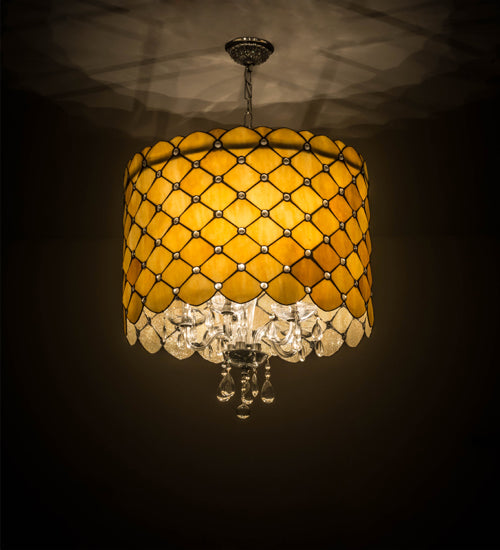 25" Wide Giacomo Gatsby 5 Light Chandelier