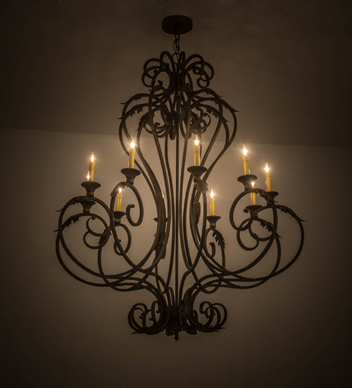 48" Wide Josephine 10 Light Chandelier