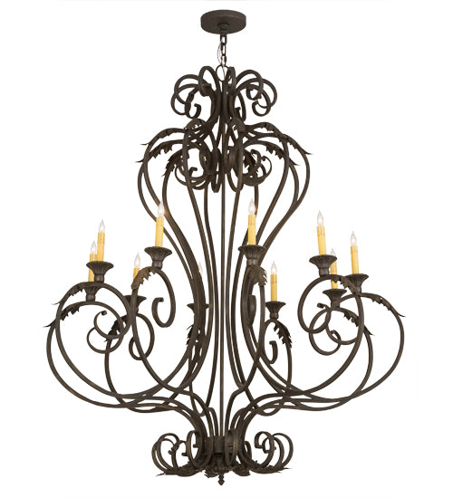 48" Wide Josephine 10 Light Chandelier