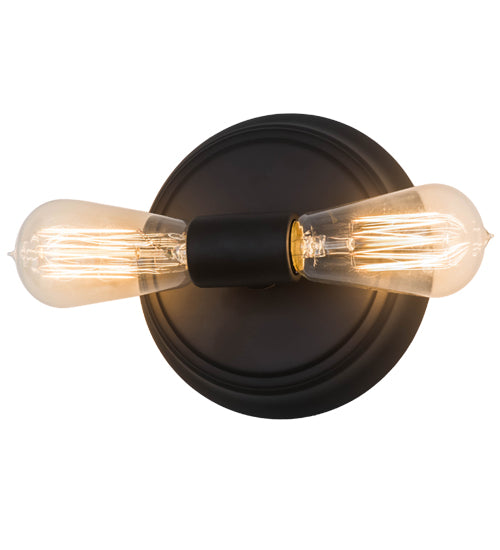 6.5"W Alva 2 Lt Wall Sconce