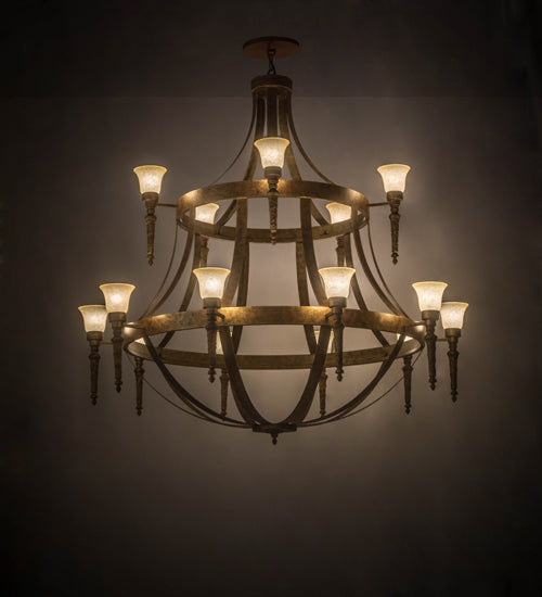 72"W Pontoise 15 Lt Chandelier