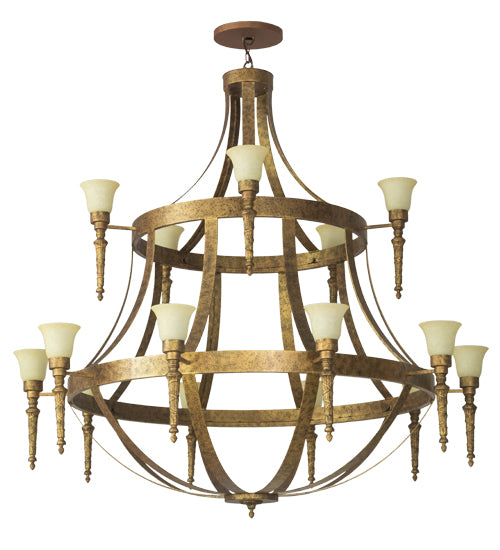 72"W Pontoise 15 Lt Chandelier