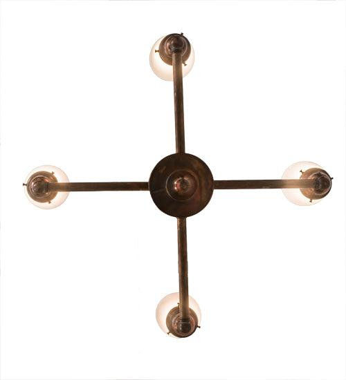 26" Wide Revival Goblet 4 Light Chandelier