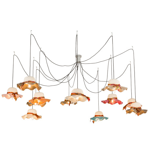 36-450"W Castiliolite Cappelli 12 Lt Pendant