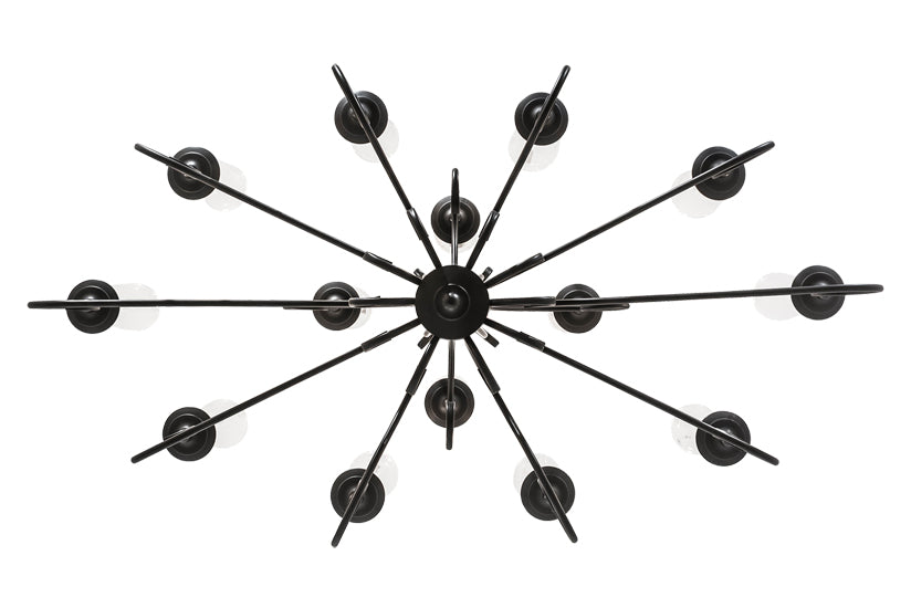 60"L Wallis 14 Lt Oblong Chandelier