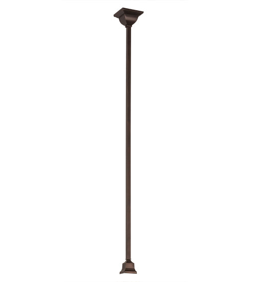 4.5"Sq Mahogany Bronze Pendant Hardware