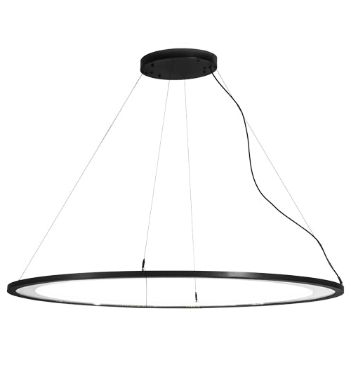 61" Long Anillo Ellipse Oblong Pendant