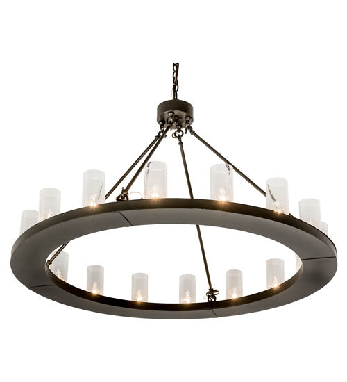 48"W Loxley 16 Lt Chandelier