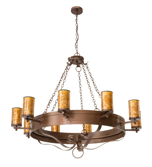 60"W Parnella 10 Lt Chandelier