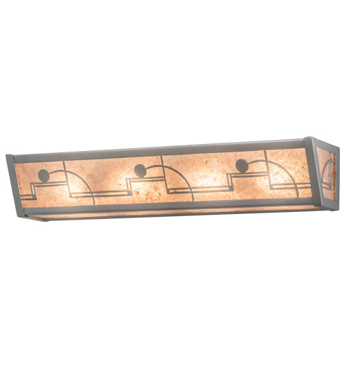 24"W Revival Deco Vanity Light