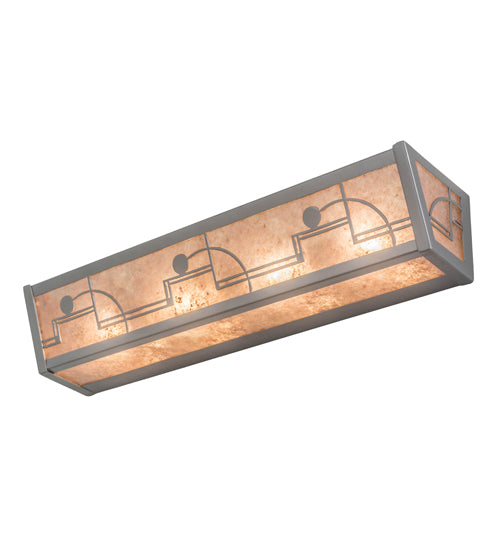 24"W Revival Deco Vanity Light