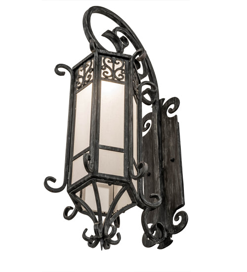 12" Wide Caprice Lantern Wall Sconce