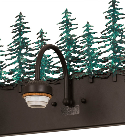 48"W Tall Pines 5 Light Vanity