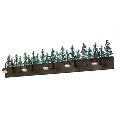 48"W Tall Pines 5 Light Vanity