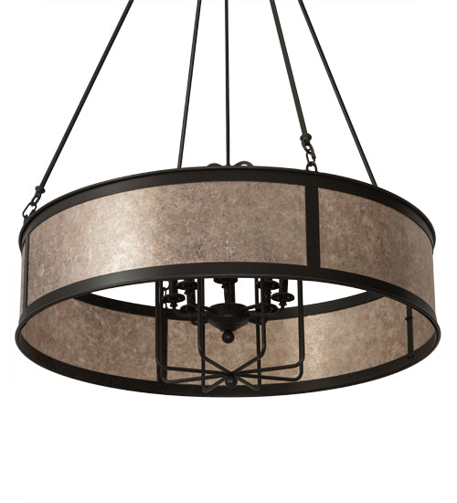 42" Wide Craftsman Jaula Chandelier