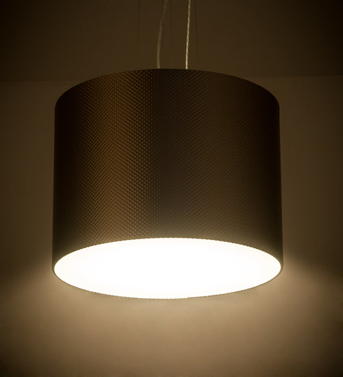 21.5" Wide Cilindro Metal-Tex Pendant