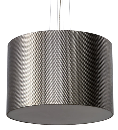 30" Wide Cilindro Metal-Tex Pendant