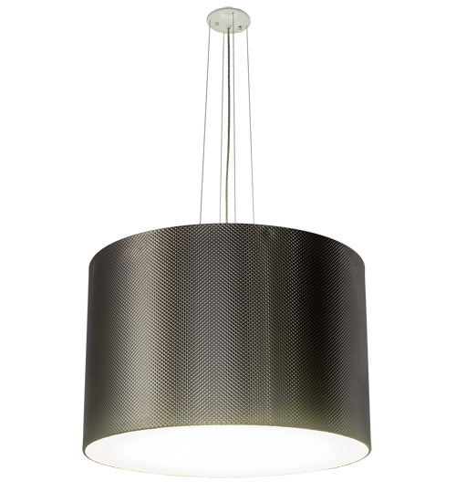 30" Wide Cilindro Metal-Tex Pendant