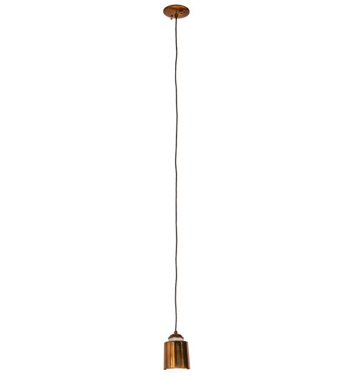 4.5"W Cilindro Dedal Pendant