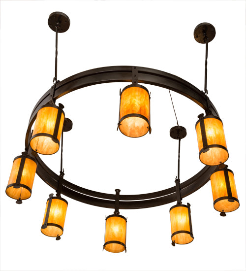 67" Wide Beartooth 8 Light Chandelier