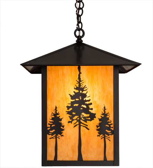 16"Sq Great Pines Pendant