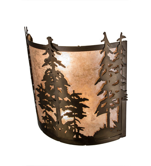 12"W Tall Pines Wall Sconce