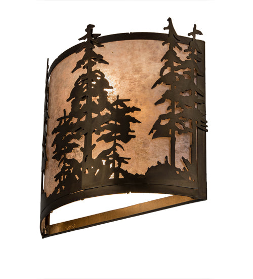 12"W Tall Pines Wall Sconce