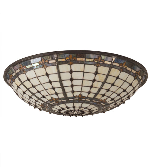 22"W Fleur-De-Lite Shade