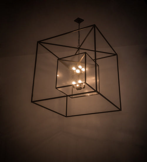 48"Sq Kitzi Box Pendant