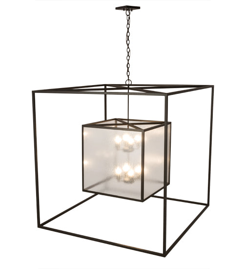 48"Sq Kitzi Box Pendant