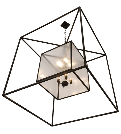 48"Sq Kitzi Box Pendant