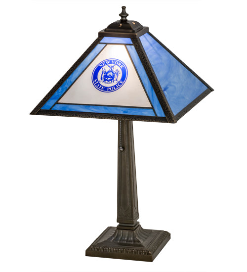 22"H Personalized State Trooper Table Lamp