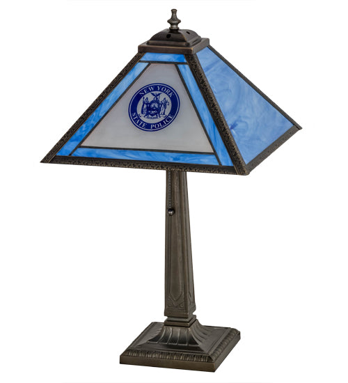 22"H Personalized State Trooper Table Lamp