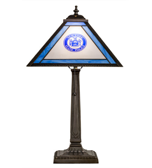 22"H Personalized State Trooper Table Lamp